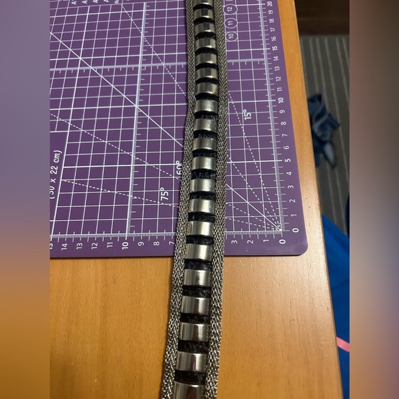 Rare Vintage Nanni heavy studded chainmail
"western" leather belt - Picture 16 of 16